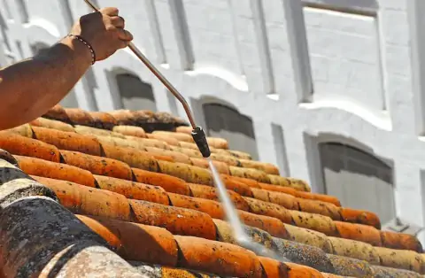 Nettoyage de toitures - Vieux-Charmont